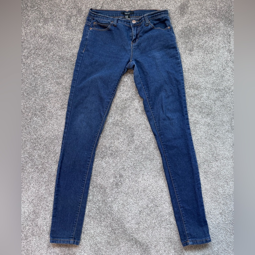 Women’s Forever 21 Dark Blue Skinny Jeans